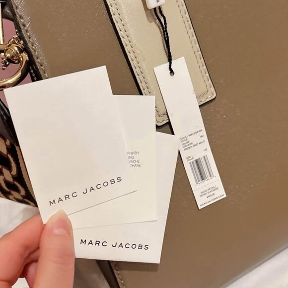 (BRAND NEW) MARC JACOBS Big Shot Color Block Saffiano Leather Satchel - Picture 10 of 10